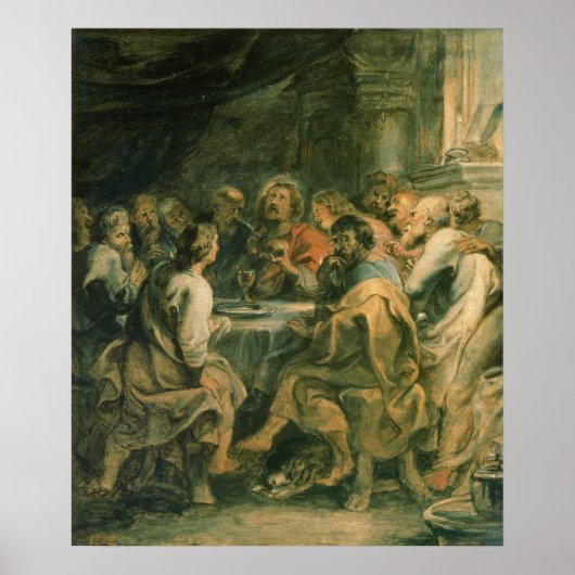 The Last Supper, c.1630-31 Poster (Voorkant)