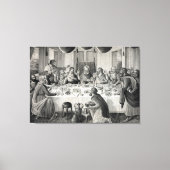 "The Last Supper" ingepakte canvas print (Voorkant)