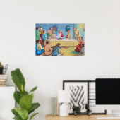 The Last Supper: Jesus and the Disciples Poster (Thuiskantoor)