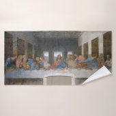 The Last Supper, Leonardo da Vinci, 1495-1498 Badhanddoek (Badhanddoek)