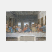 The Last Supper, Leonardo da Vinci, 1495-1498 Fleece Deken (Voorkant (Horizontaal))
