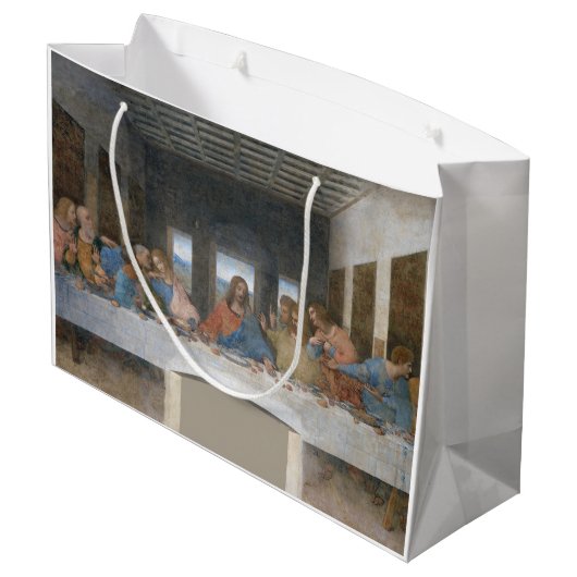 The Last Supper, Leonardo da Vinci, 1495-1498 Groot Cadeauzakje (Achterkant Gekanteld)