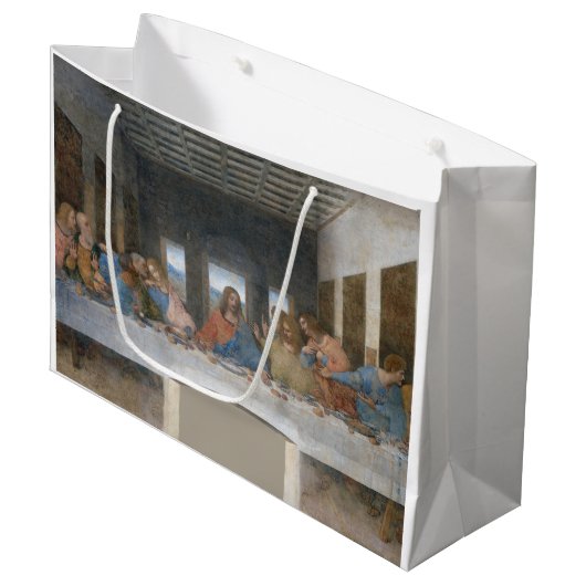 The Last Supper, Leonardo da Vinci, 1495-1498 Groot Cadeauzakje (Voorkant Gekanteld)