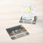 The Last Supper, Leonardo da Vinci, 1495-1498 Kartonnen Onderzetters (Insitu)