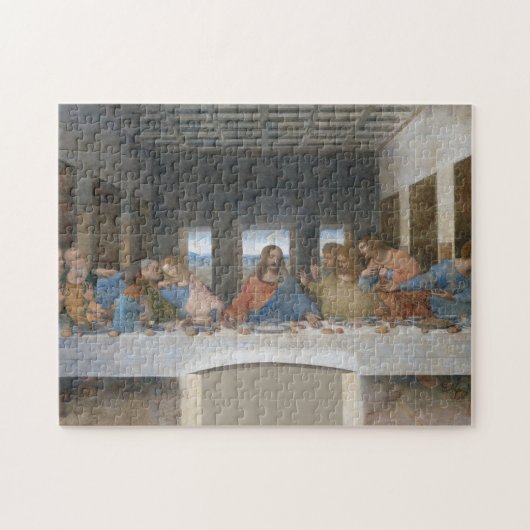 The Last Supper, Leonardo da Vinci, 1495-1498 Legpuzzel (Horizontaal)