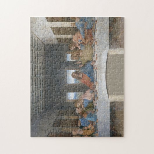 The Last Supper, Leonardo da Vinci, 1495-1498 Legpuzzel (Verticaal)