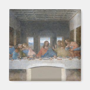 The Last Supper, Leonardo da Vinci, 1495-1498 Magneet