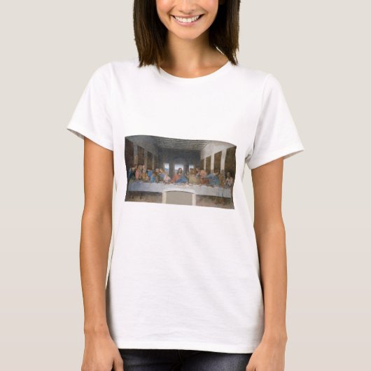 The Last Supper, Leonardo da Vinci, 1495-1498 T-shirt (Voorkant)