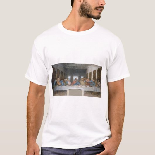 The Last Supper, Leonardo da Vinci, 1495-1498 T-shirt (Voorkant)