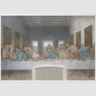 The Last Supper, Leonardo da Vinci, 1495-1498 Tissuepapier