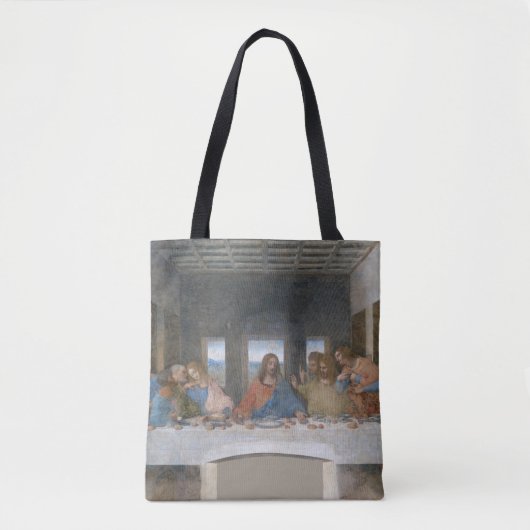 The Last Supper, Leonardo da Vinci, 1495-1498 Tote Bag (Voorkant)