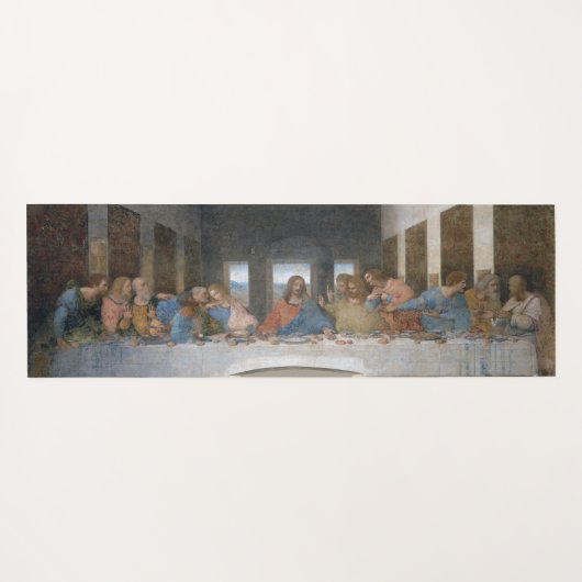 The Last Supper, Leonardo da Vinci, 1495-1498 Yogamat (Achterkant (horizontaal))