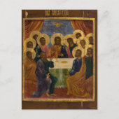 The Last Supper Orthodox Christian Icon Briefkaart (Voorkant)