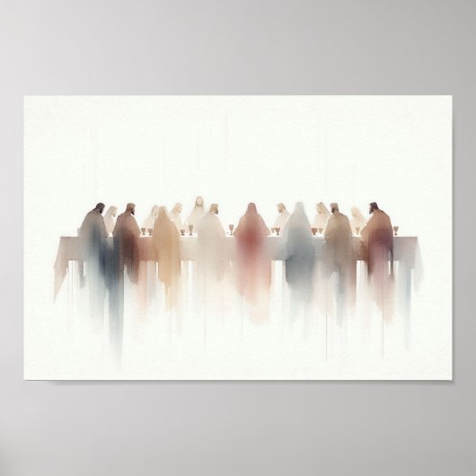 The last supper  poster (Voorkant)