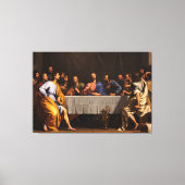 The Last Supper van Philippe de Champaigne (1648) Canvas Afdruk (Voorkant)