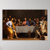 The Last Supper van Philippe de Champaigne (1648) Poster (Voorkant)