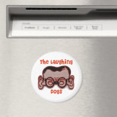 The Laughing Dogs Joe Head Magnet (Insitu (Vaatwasser))