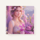 The Lavender Diary Hardcover Journal Notitieboek (Voorkant)