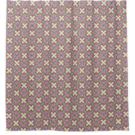 The Lavender Schatkist | Vintage Bloem Medaillon Douchegordijn