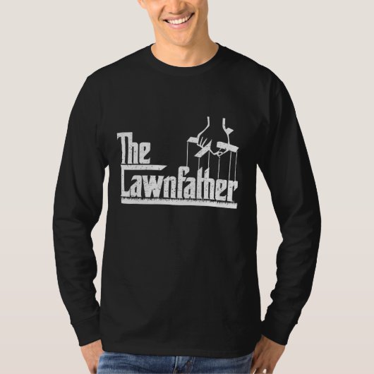 The Lawnfather - Grappig grasmaaien tuinieren cade T-shirt (Voorkant)