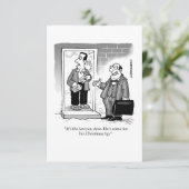 The lawyer comes for his Christmas tip (Staand voorkant)