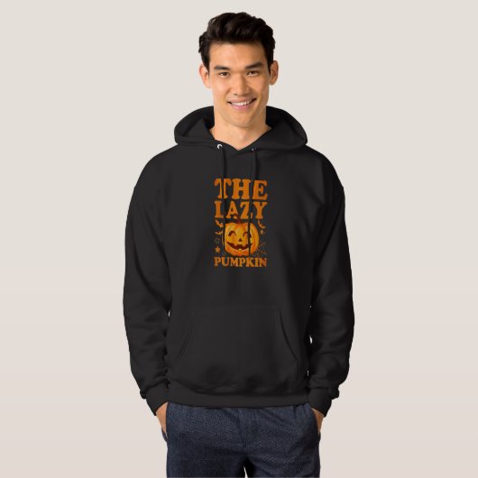 The Lazy Pumpkin   Hoodie (Voorkant volledig)