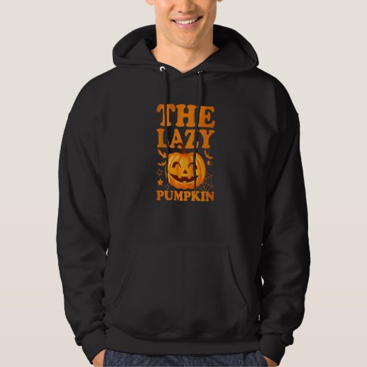 The Lazy Pumpkin   Hoodie (Voorkant)