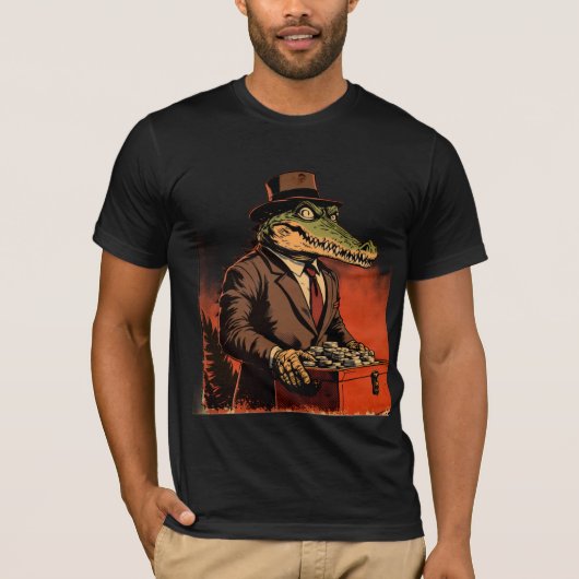 The Leader Crocodile T-shirt (Voorkant)
