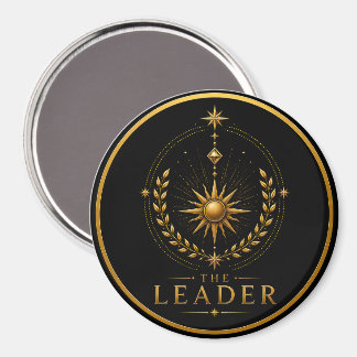 The Leader Leo Archetype Cirkelmagneet Magneet