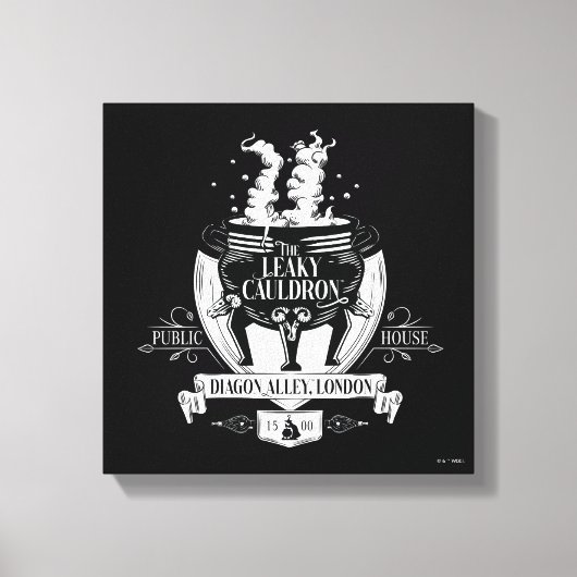 THE LEAKY CAULDRON™ Shop Graphic Canvas Afdruk (Voorkant)