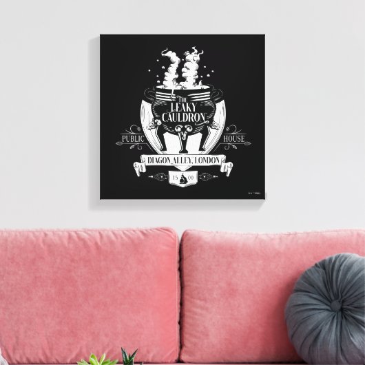 THE LEAKY CAULDRON™ Shop Graphic Canvas Afdruk (Insitu (Woonkamer))