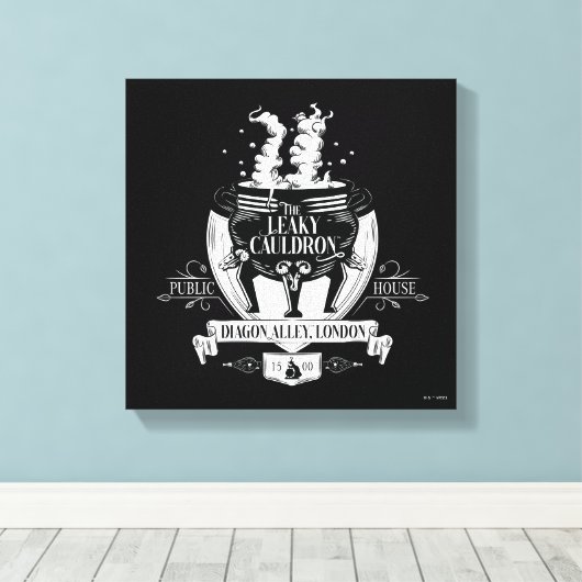 THE LEAKY CAULDRON™ Shop Graphic Canvas Afdruk (Insitu (Houten vloer))