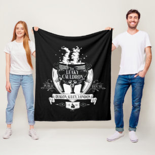 THE LEAKY CAULDRON™ Shop Graphic Fleece Deken