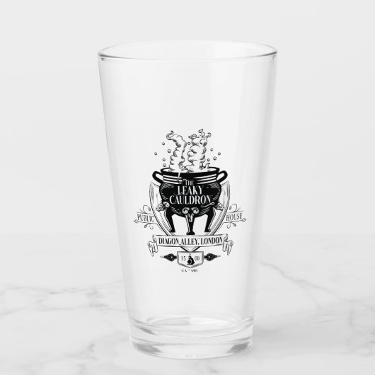 THE LEAKY CAULDRON™ Shop Graphic Glas (Voorkant)