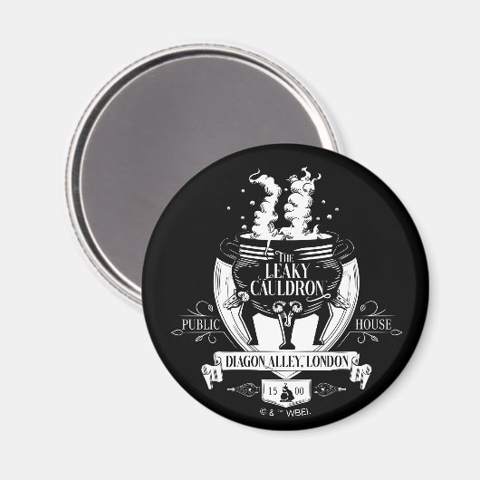 THE LEAKY CAULDRON™ Shop Graphic Magneet (Voorkant / Achterkant)