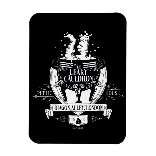THE LEAKY CAULDRON™ Shop Graphic Magneet (Verticaal)