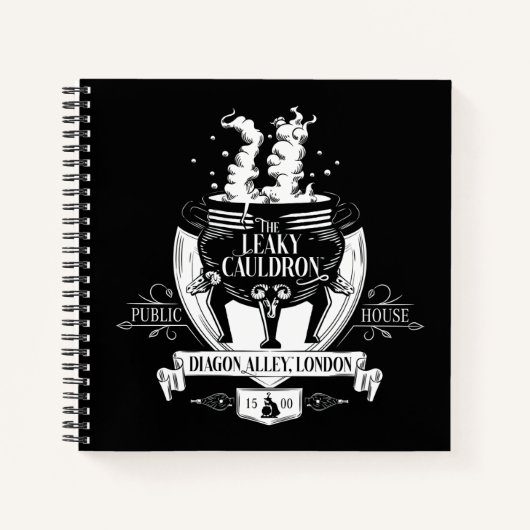 THE LEAKY CAULDRON™ Shop Graphic Notitieboek (Voorkant)