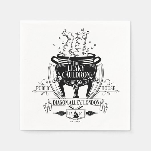 THE LEAKY CAULDRON™ Shop Graphic Servet (Voorkant)