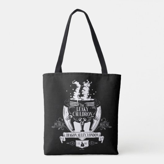 THE LEAKY CAULDRON™ Shop Graphic Tote Bag (Achterkant)