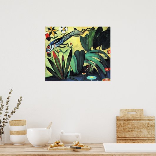 The Leap of the Rabbit Poster (Keuken)