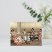 The Lecture by Vittorio Reggianini Briefkaart (Staand voorkant)