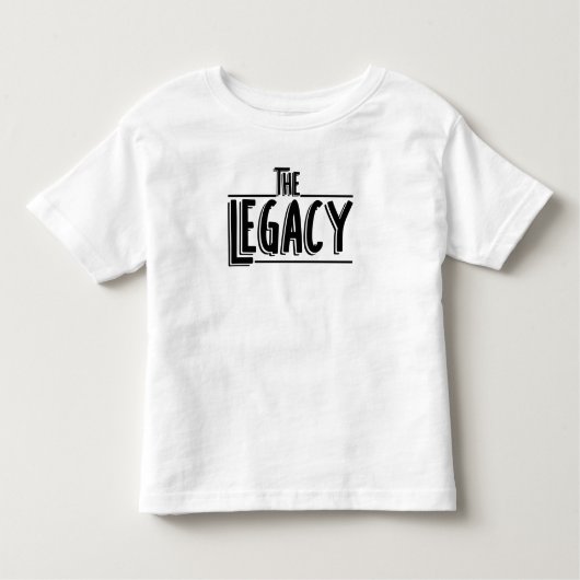 The Legacy Son en Father Matching Kinder Shirts (Voorkant)