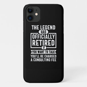 the legend Has Officially Retired Case-Mate iPhone Case