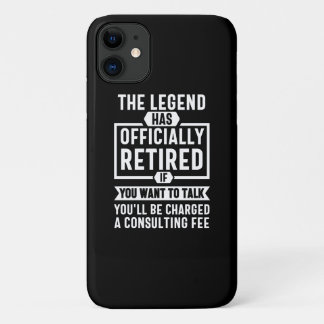 the legend Has Officially Retired Case-Mate iPhone Case