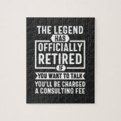 the legend Has Officially Retired Legpuzzel (Verticaal)