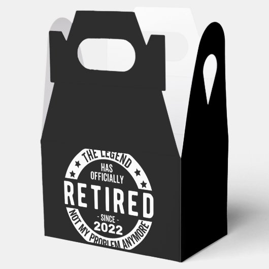 The Legend Has Officially Retired, Retired 2022 Bedankdoosjes (Geopend)