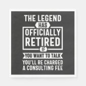 the legend Has Officially Retired Servet (Voorkant)