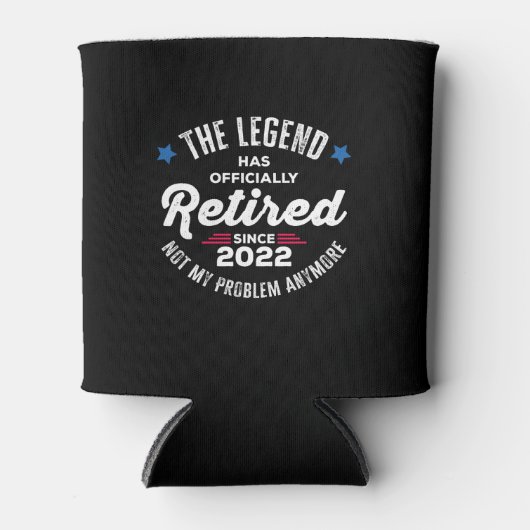 The Legend Has Officially Retired Since 2022 Not M Blikjeskoeler (Voorkant)