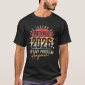 The Legend Has Retired 2026 niet meer mijn problee T-shirt (Voorkant)