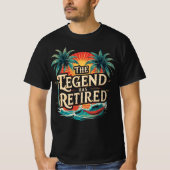 The Legend Has Retired Graphic T-shirt (Voorkant)